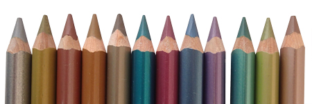 スーパーファルビーメタリック12色 色鉛筆